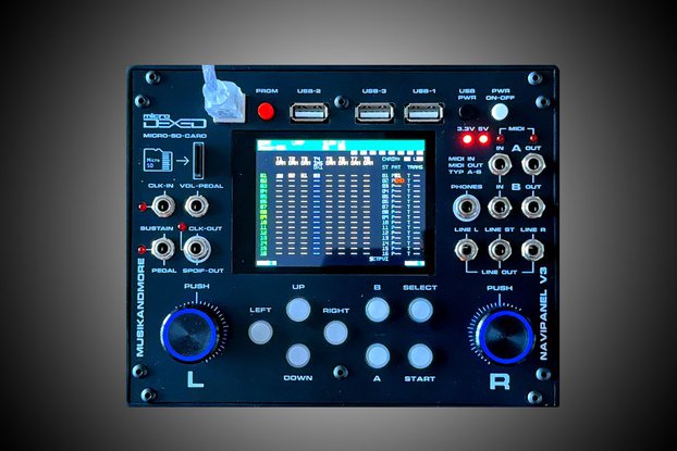 Navipanel V3 for Microdexed DIY Kit / complete kit