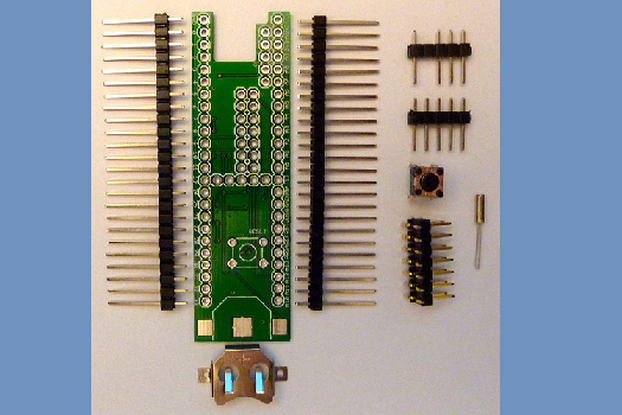 Teensy 3.0 to dip/breadboard adapter with RTC KIT
