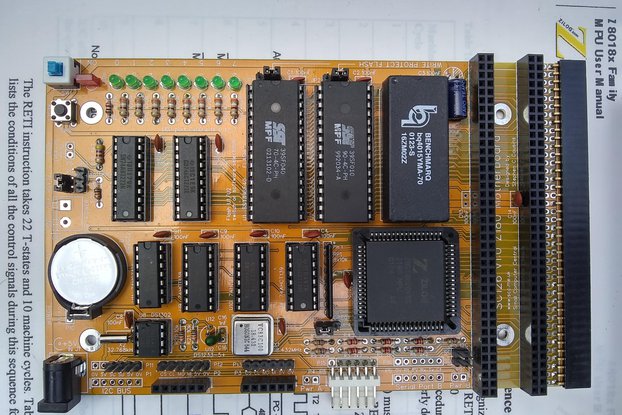 SC126 SBC + SD Card + Flock Floppy Disk Controller