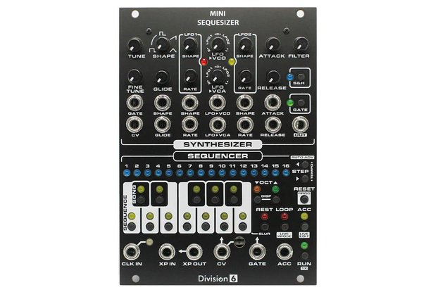 Division 6 Mini Sequesizer - Synth and Sequencer