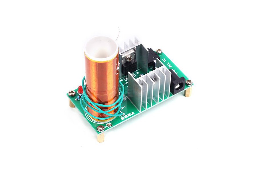 Assembled Tesla Coil 15W Music Speaker Electronic Field Project - Foto 11