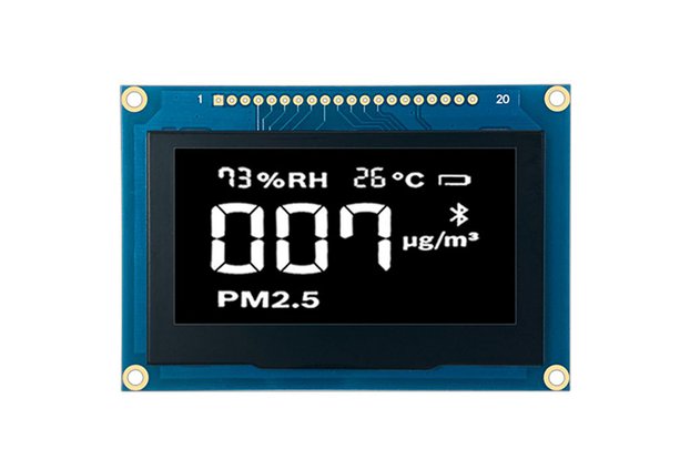 2.7 inch 128x64 OLED Display Module Yellow or Blue