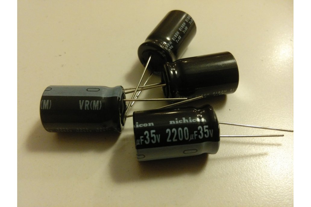 Nichicon 2200uF 35V capacitors (4 pack) 1