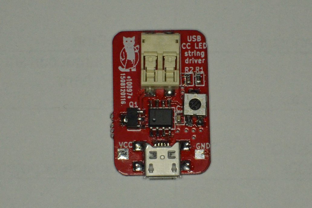 USB constant current LED string driver 1