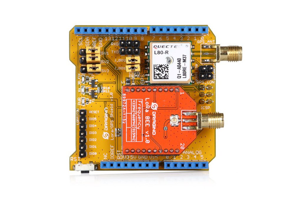 Arduino Shield featuring GPS 1