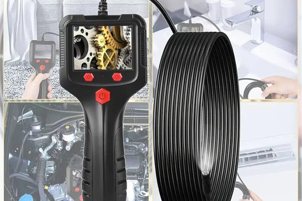 8mm 5M Handheld Borescope Endoscope Inspection