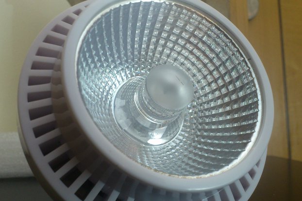 50W LED lamp with multicolor chip