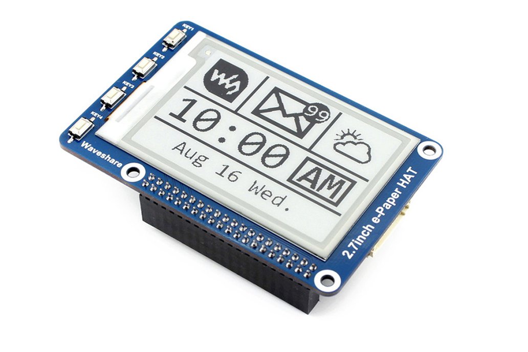 2.7" E-Ink Display HAT for Pi & Jetson 1