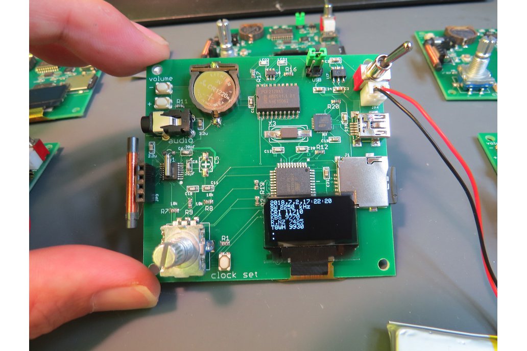 DSP radio chip based LW-MW-SW-FM receiver 1