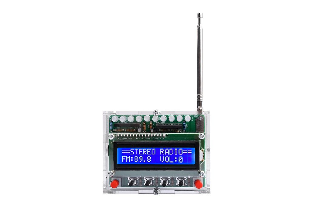 DIY Radio Electronic Kit Parts 51 Single-chip 1