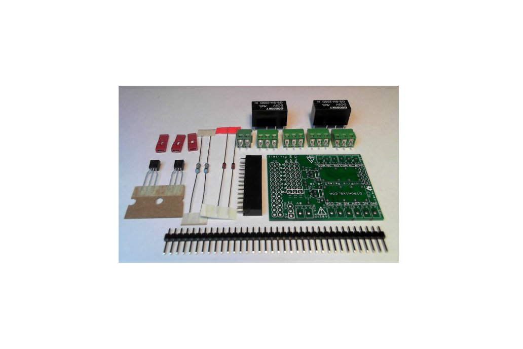 Raspberry PIIO - 2ch Relay add-on board - Kit only 1
