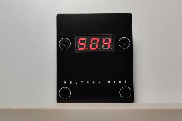VOLTR64 MINI - Voltmeter for Commodore 64