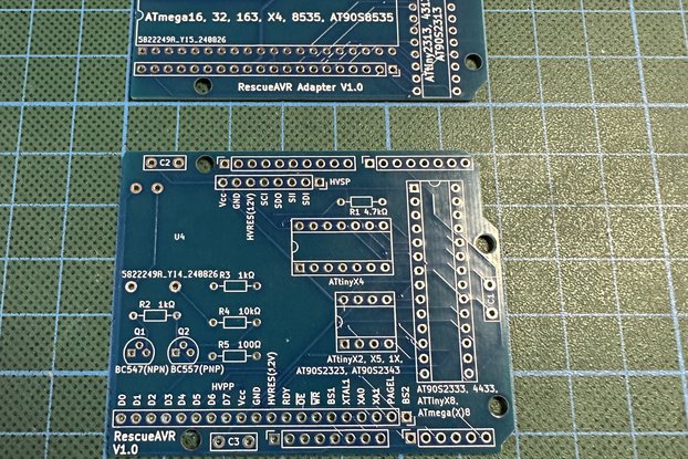 RescueAVR (HV Fuse Programmer for AVRs)