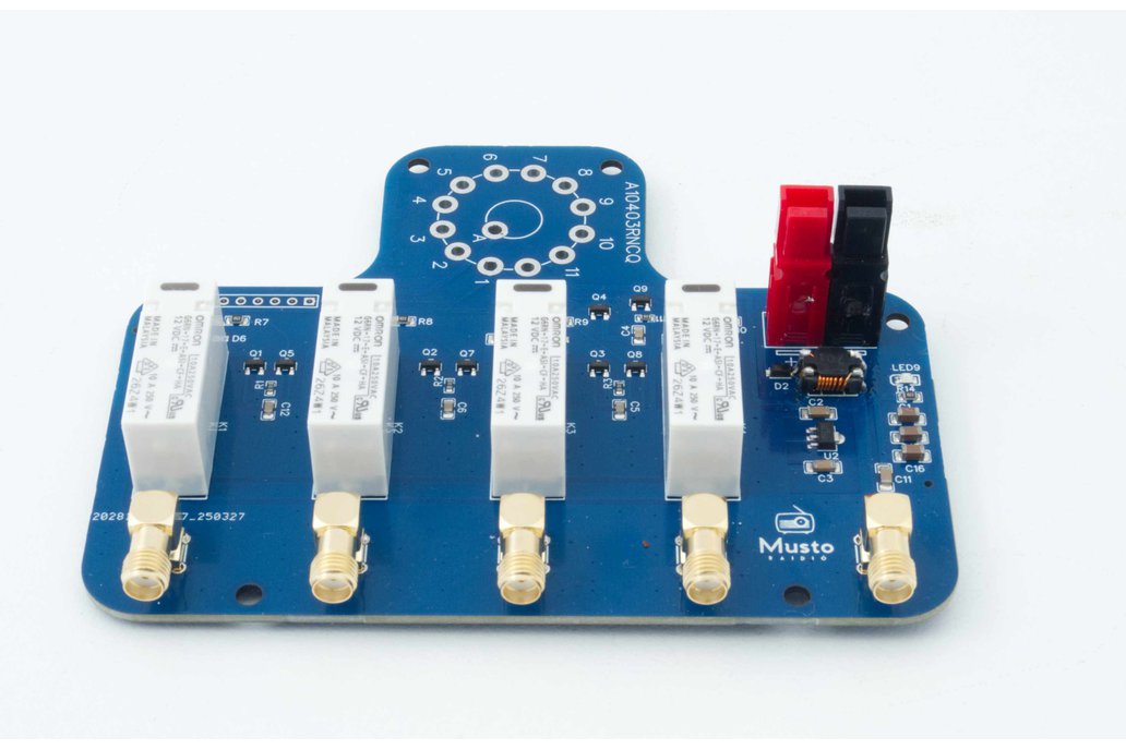 Ham Radio Antenna Switch, V2 with SMA connectors 1