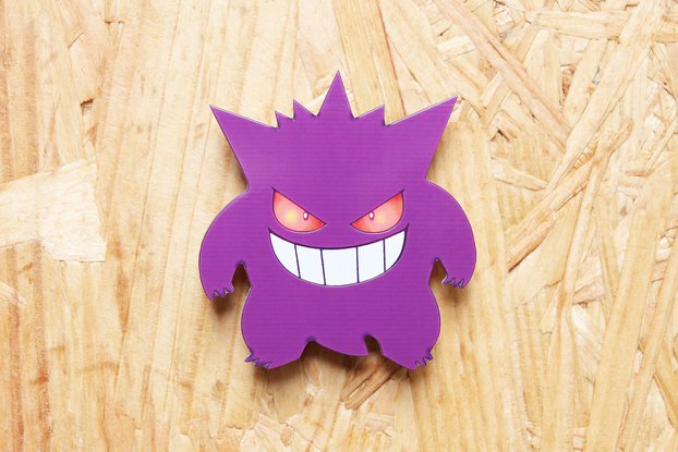 Gengar Electronic Pin Badge