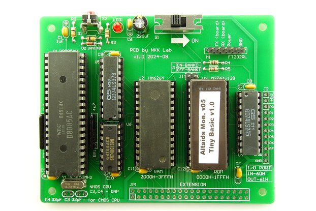 8085 SBC, Altair-Style Mini Board (Altoids)