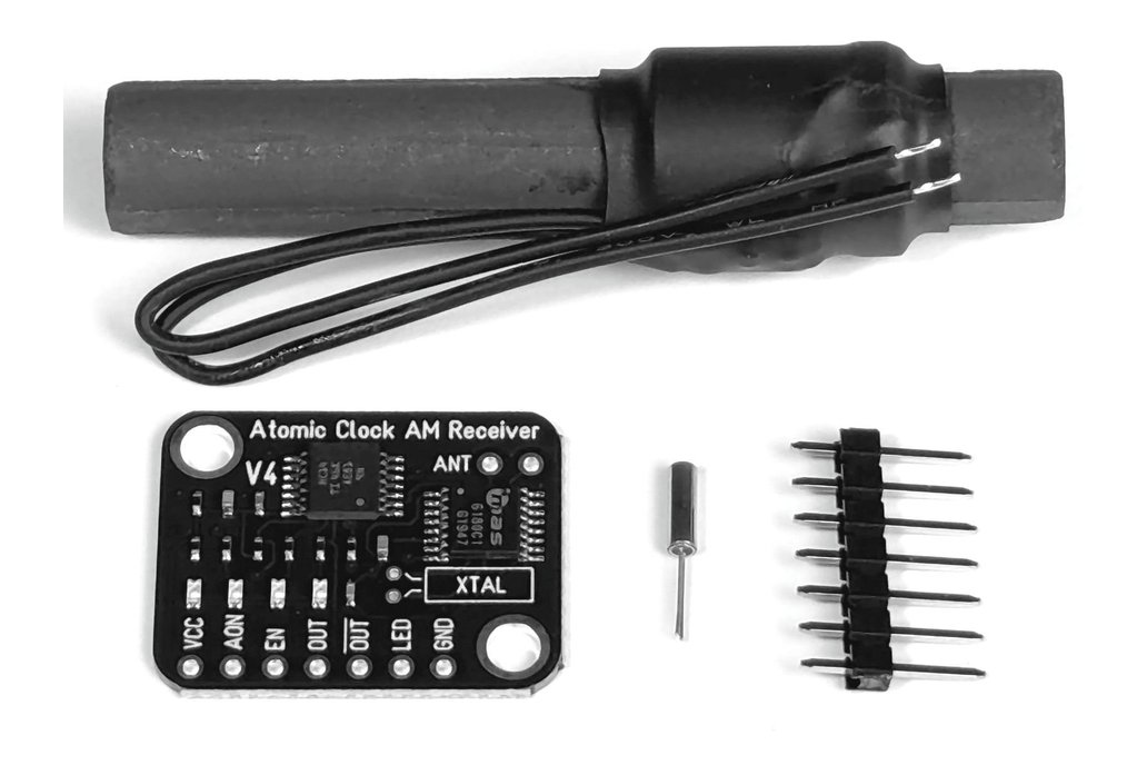 Atomic Clock Receiver 77.5kHz or 60kHz DCF77 WWVB 1