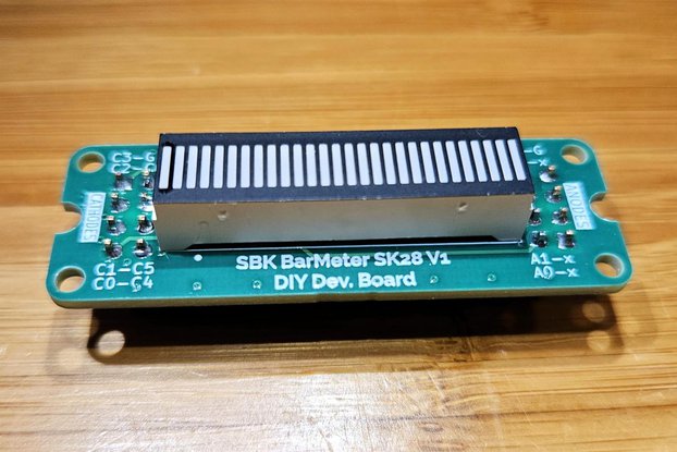 SBK BarDrive SA28/SK28 - 28seg Bar Meter Board