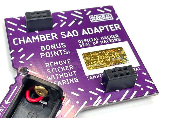 SAO Adapter for DEF CON 31 Badge
