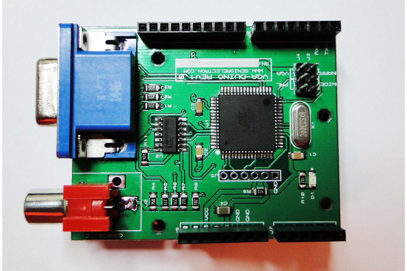 VGA DUINO - VGA Graphic Shield for Arduino from Senior Electron Llc on ...
