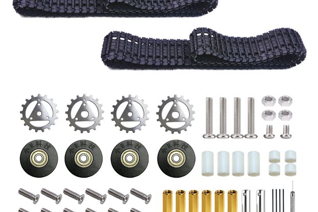 Adjustable Robot Tank Track Kit