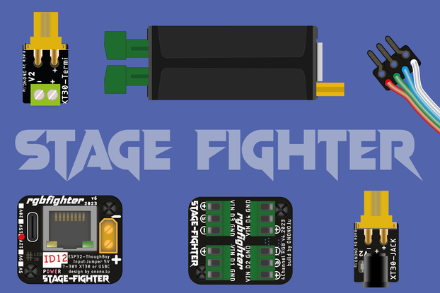 StageFighter : RGB Pixel Controller