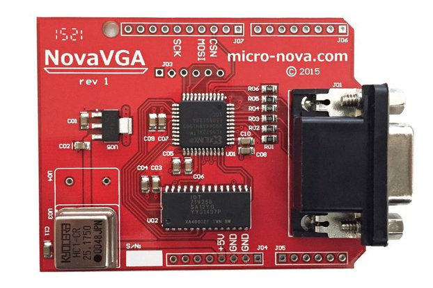 NovaVGA - Arduino graphics shield