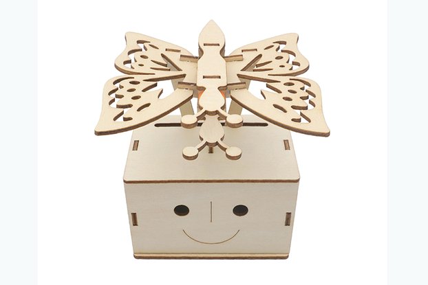 DIY Wooden Electric Fluttering Butterfly STEM Kits