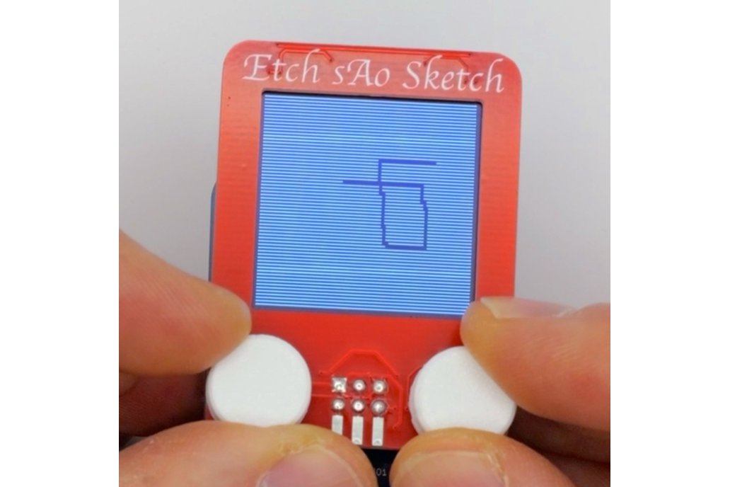 Etch sAo Sketch V1.1.1 OLED (ASSEMBLED) 1