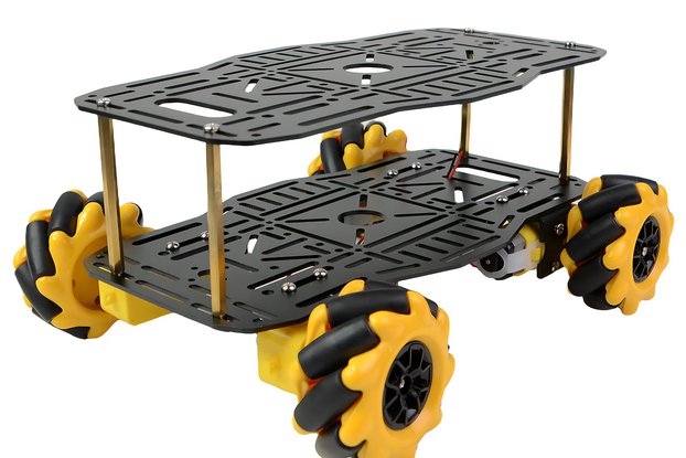 4WD Mecanum Wheel Robot Chassis-2 layer