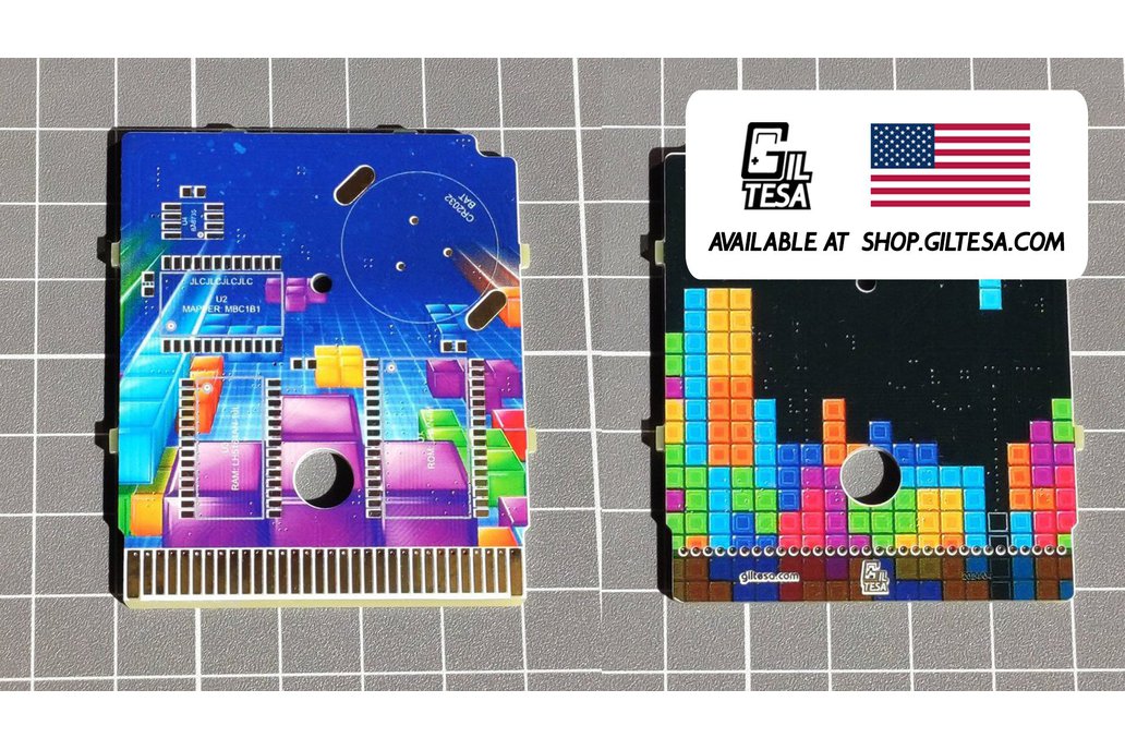 Tetris DX for Game Boy: Custom Motherboard 1