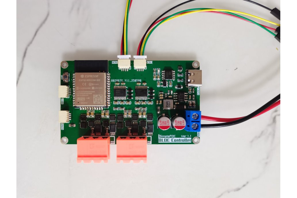 Dual-Channel ESP32 BLDC Motor Driver 1