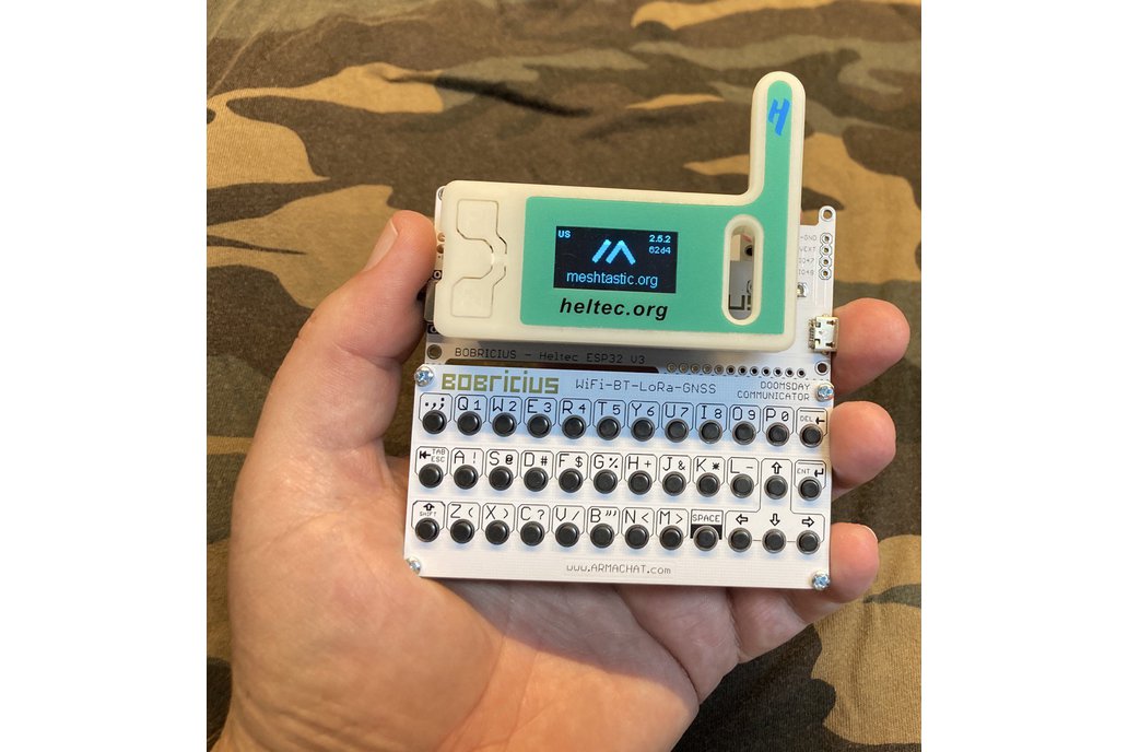HelSenger - Meshtastic Keyboard for Heltec LoRa v3 1