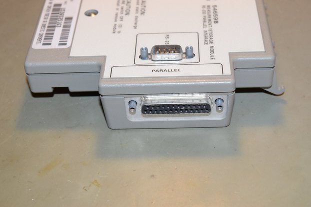 Serial/Parallel Port Math+FFT module for HP 54600s