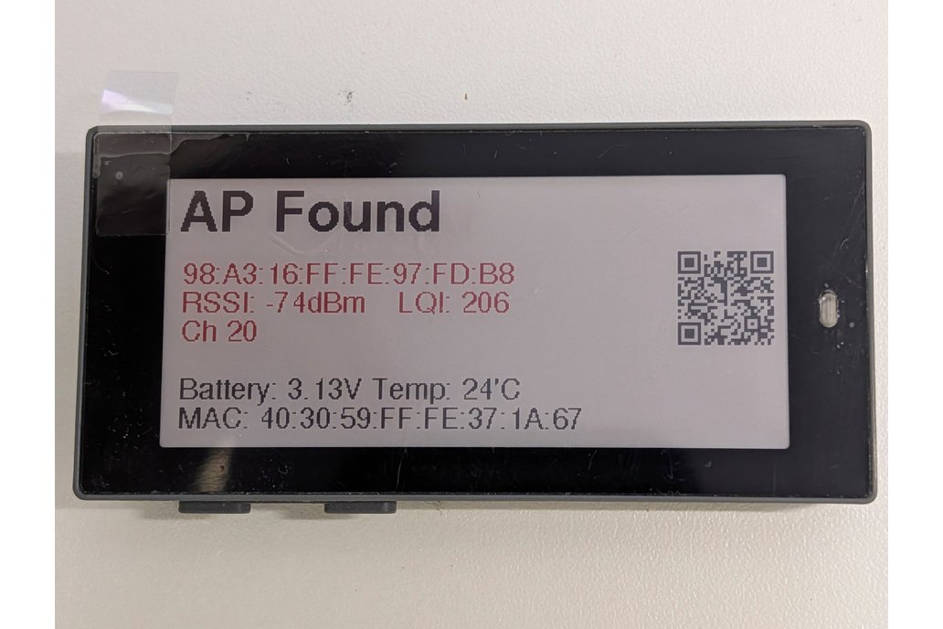 Openepaperlink Solum M3 2,9" BWR E Paper 2 Button 1