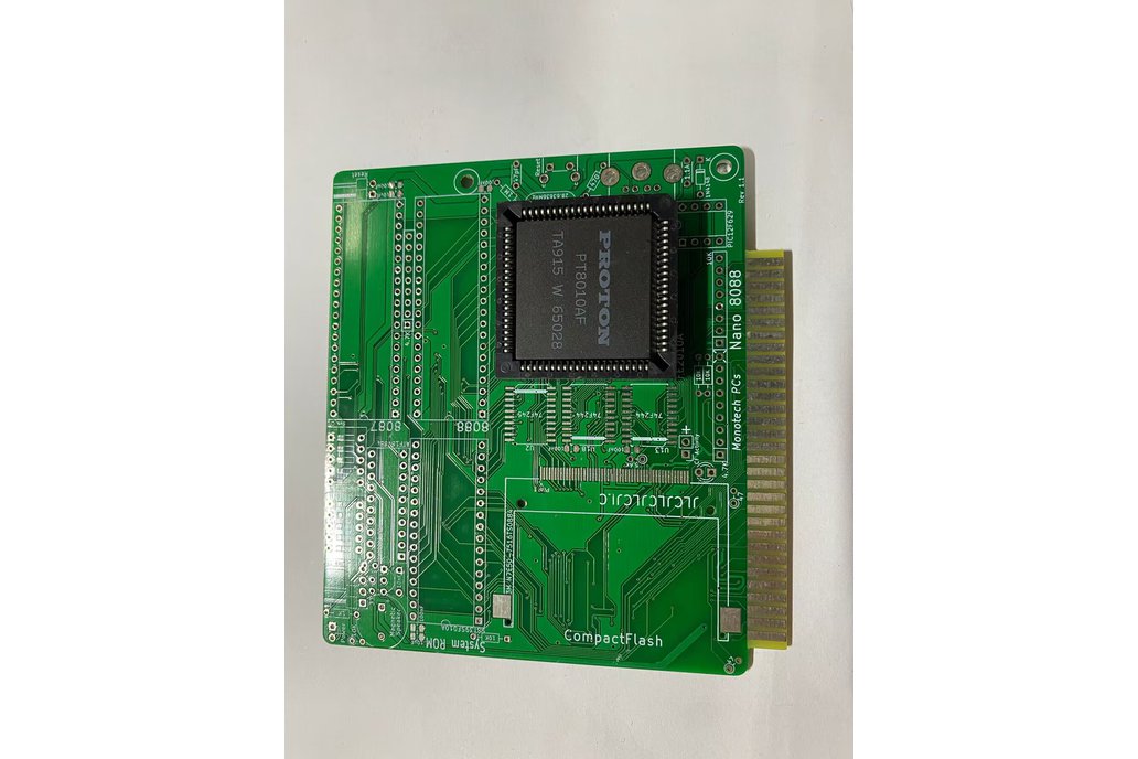 Nano8088 - Micro 8088 SBC, with XT-CF 1
