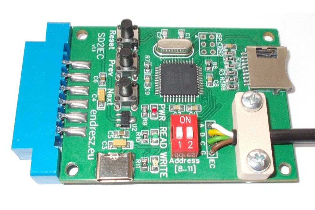 Floppy emulator-SD card reader Commodore 64 (C64) 1