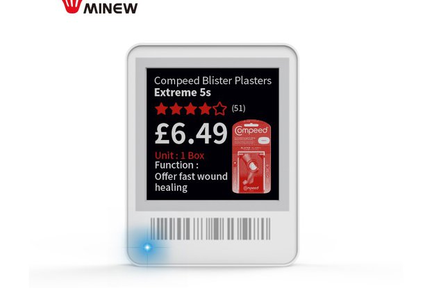 MinewTag MTag15 1.5inch Electronic Shelf Label