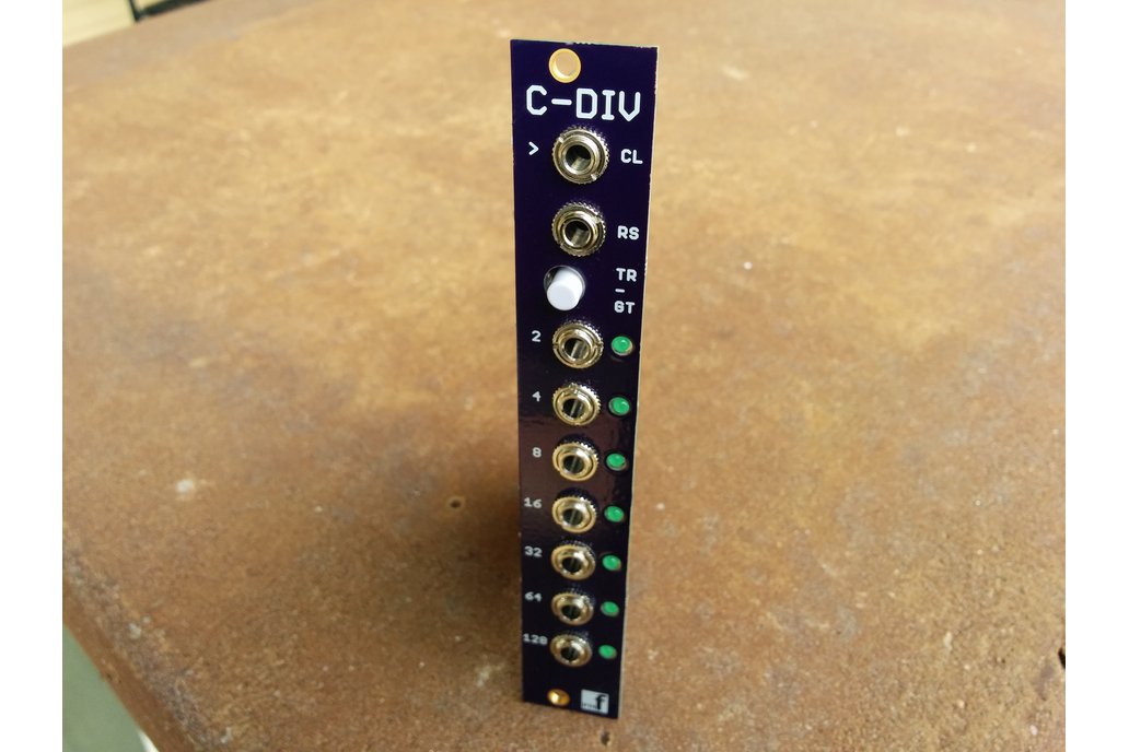 Clock Divider (Eurorack PCB set) from PMFoundations on Tindie