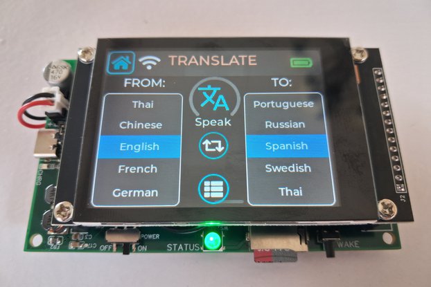 Watt-IZ: Speech-Enabled Embedded Hardware