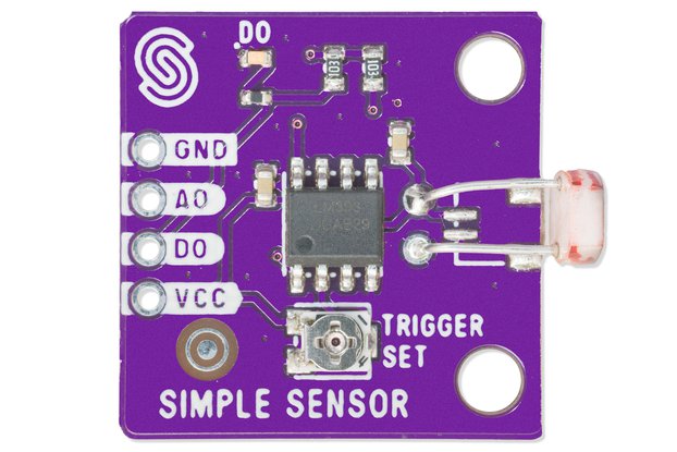 Simple light sensor board