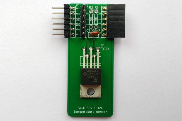 SC406 I2C Temperature Sensor Kit (TC74)