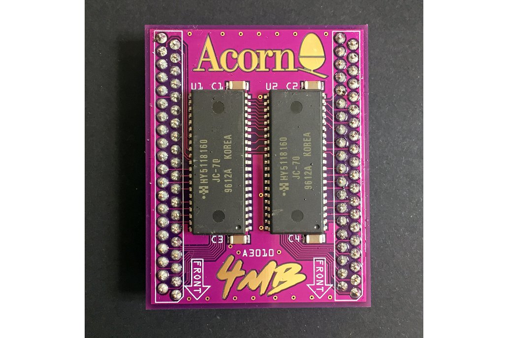 PurpleRAM 4MB 60ns Acorn Archimedes A3010 module 1
