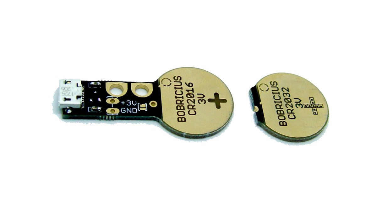 Coin cell battery emulator CR2016/CR2032 from PeMi Technology on Tindie