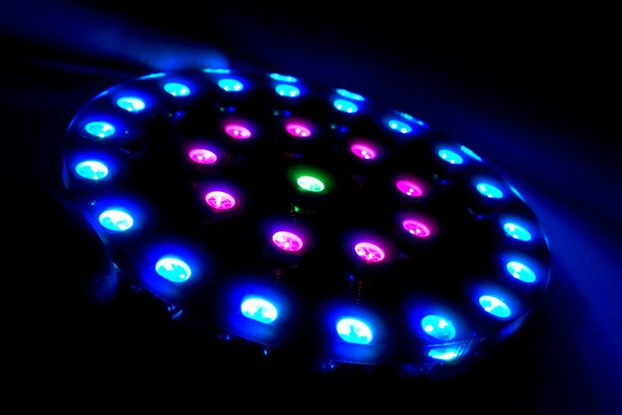 DIY Wearable RGB LED Crystal Energy Ring Kit