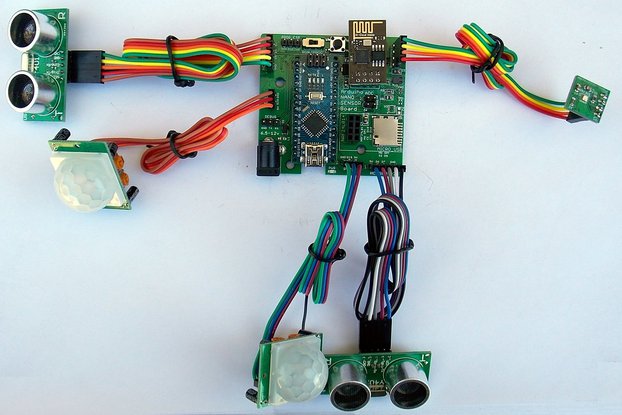 Wireless Multi-Sensor Board for IoT/Smart-Home