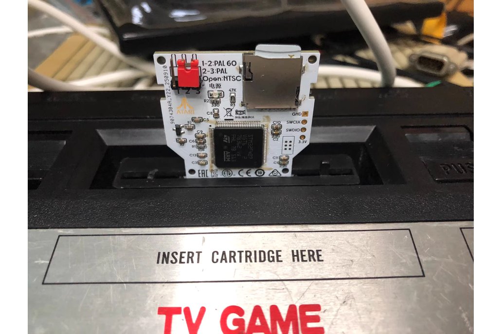 Atari 2600 Mini FlashROM Cartridge UnoCart-2600 1