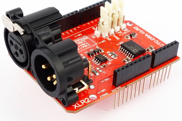 2.5kV Isolated DMX 512 Shield for Arduino - R2