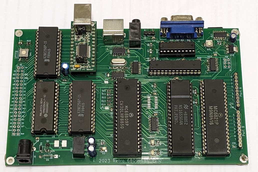 Bare retro 6809 SBC (PCB only) 1