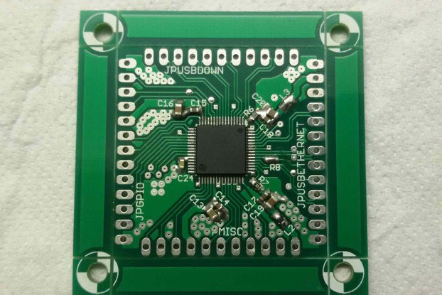 LAN951X USB (-HUB), Ethernet & GPIO adapter board